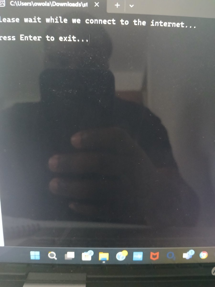 BlessingOw44768's tweet photo. I was give a script by my mentor and when I lunch the script I was able to get all the WiFi password that my machine have connected to.... @Officialwhyte22 #cybergeneration #cybersecurity #cybersecuritynews https://t.co/aygxxld8uO