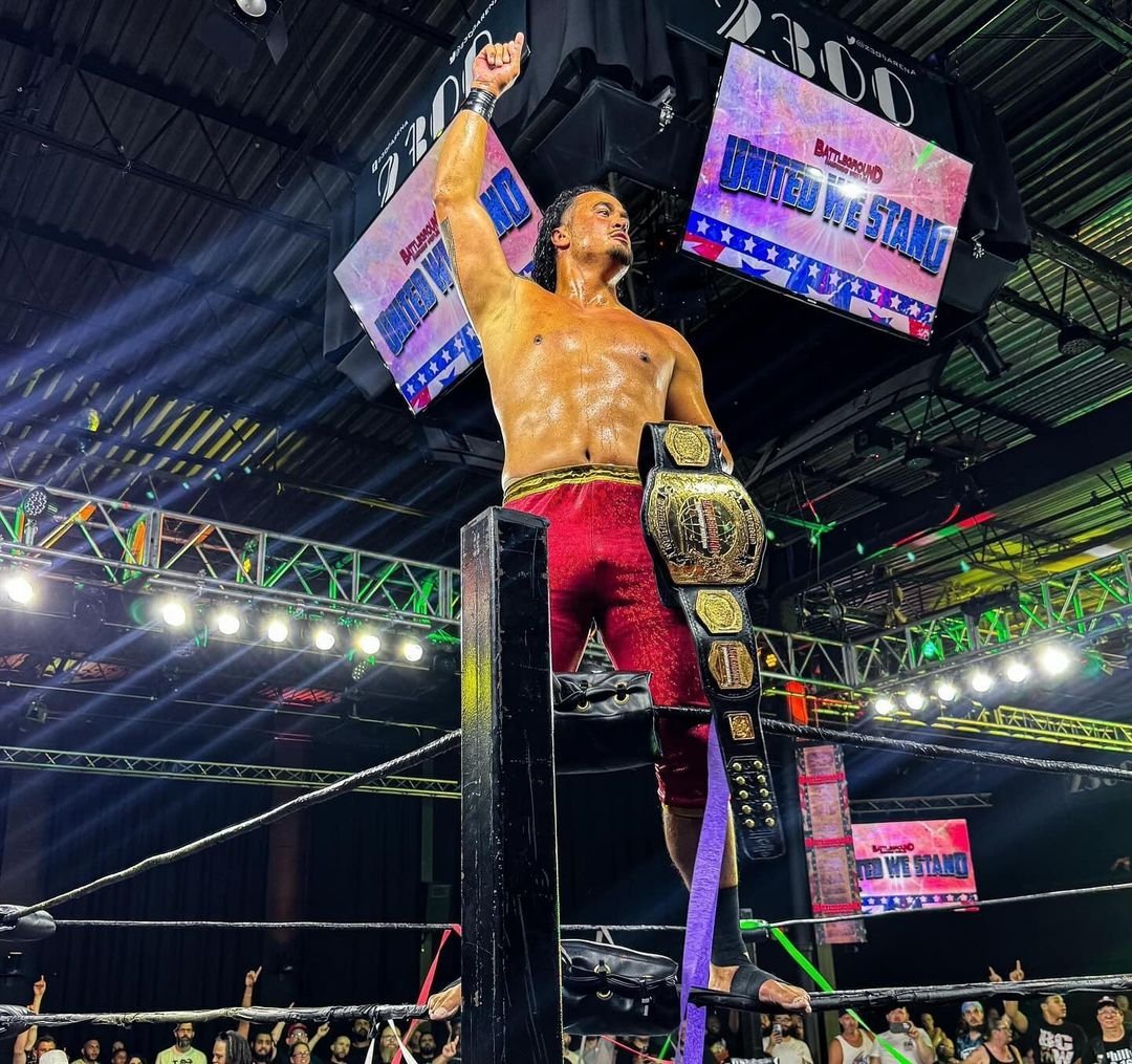 lyf_pro's tweet photo. Congrats #AndNew #BCW Champion #LanceAnoai, #AIW Intense Champion #WesBarkley, #BCW Can-Am Tag Team Champions #RohitRaju & #SheldonJean, #CMLL Women's Champion #WillowNightingale! https://t.co/sfdER92mXH