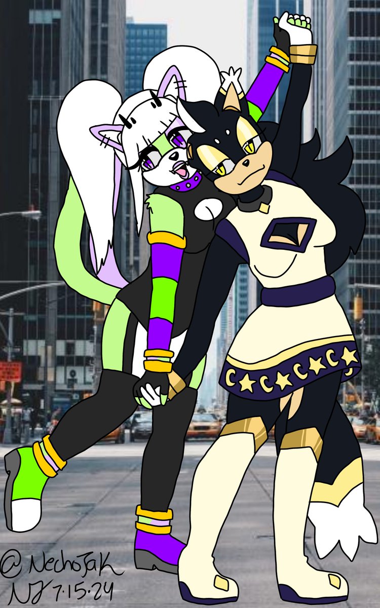 nechojak's tweet photo. #sonicoc #ViviTheCat #DarkflowTheFox https://t.co/dn6PUZcduD