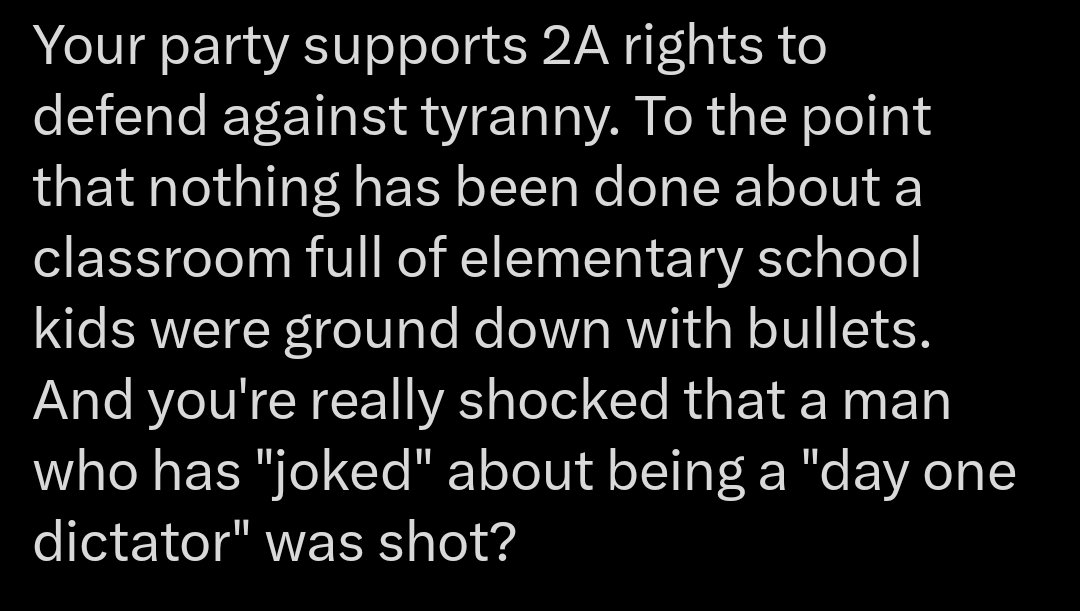 ShogunPagan's tweet photo. @EdKrassen I posted this as a response to another post. Worth repeating over, and over, and over again. I am for the right to self defense but the lack of self awareness is baffling. https://t.co/f352wPsJwJ