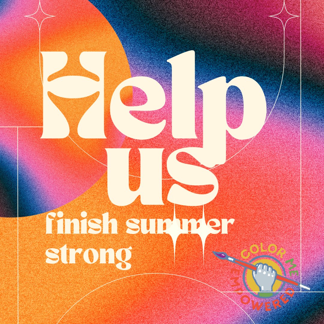 ClrMeEmpowered's tweet photo. Our fundraising goal for this summer is $10,000 and we have just $2040 to go. $2040 will fund 24 scholarships and get us to our goal of providing 100 scholarships.  Every little bit helps!  To donate go to https://t.co/56E1e8BnAm https://t.co/v53dL3uCOp