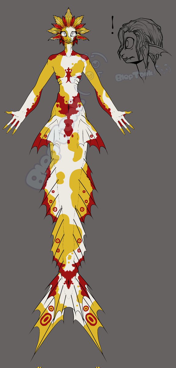 BlepTank's tweet photo. Guys 😭 Plz ignore literally any other Mer-Sun or Mer-Moon art I've made cuz I've redesigned them AGAIN
I literally only did it so I had a ref for when I illustrate a fanfic I'm writing-
#sundropfnaf #MerAU #WhyMustIDoThisToMyself https://t.co/UnatHPJTyn
