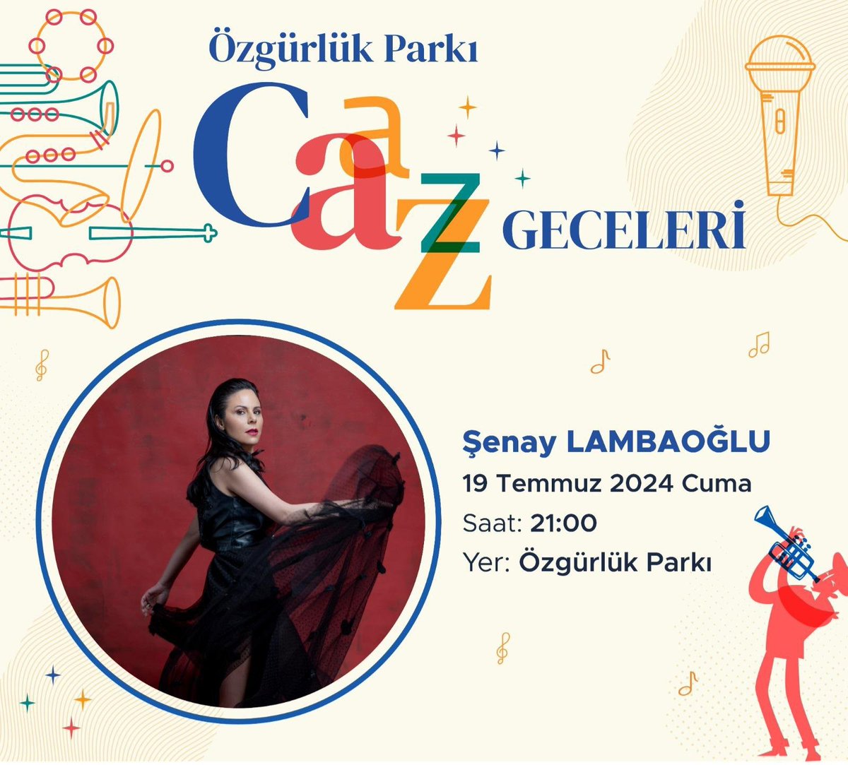 Çanakkale Caz Günleri başlıyor! Türkçe sözlü caz müziğinin ülkemizdeki önemli yorumcularından Şenay Lambaoğlu, Özgürlük Parkı'nın eşsiz atmosferinde sizlerle. Tüm halkımız davetlidir...
#çanakkale #caz #festival #jazz #müzik #konser #kültür #sanat #sanatetkinligi #şenaylambaoğlu