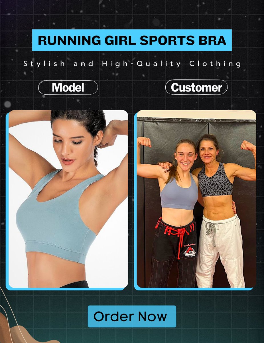 Zestyleau's tweet photo. Experience ultimate comfort and support with the RUNNING GIRL Sports Bra for Women! 🌟✨

🔗 - https://t.co/82MT3AOIN9

#RUNNINGGIRL #SportsBra #MediumSupport #CrissCrossBack #StrappyDetailing #FitnessEssentials https://t.co/7XbGILHWe5