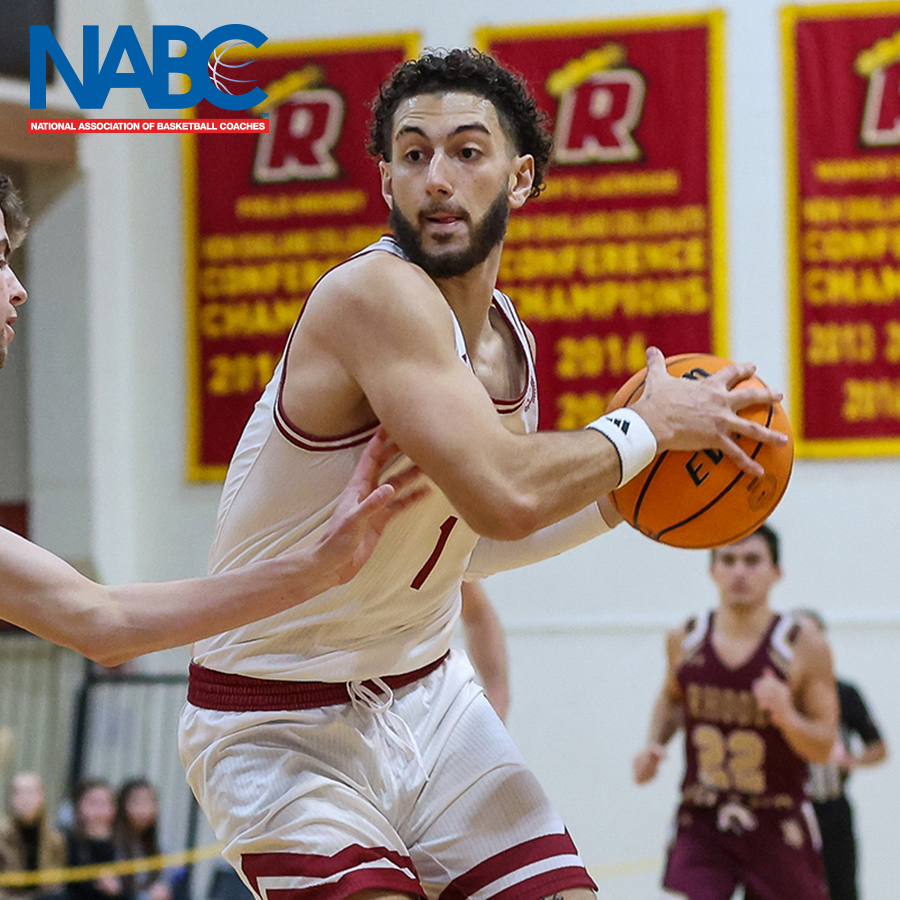 GoRegisPride's tweet photo. Congratulations to Zak Latifi, Tate Pike, and Russell Rau for being selected to the 2023-24 @NABC1927 Honors Court for their academic performance. In addition, @RegisPrideMBB received the Team Academic Excellence Award. #RoarPride
Story: https://t.co/btXMGAkWa3 https://t.co/fUcC7yaMNK