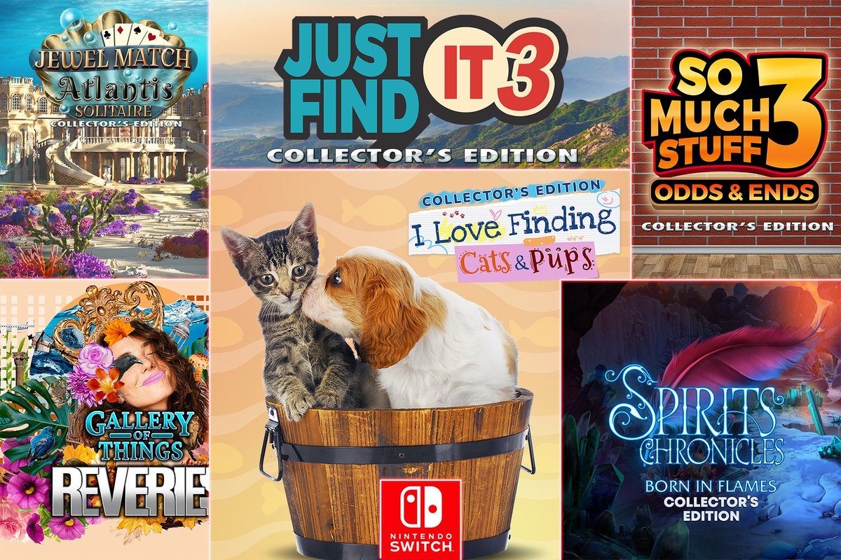 GamesBranding's tweet photo. Your June roundup for a collective of fun, casual titles you can get your hands-on on Nintendo Switch and PS5
#NintendoSwitch #PS5 #Gaming #VideoGames #JuneRoundup #CasualGames #FunTitles #SwitchGames #PlayStation #GamingCommunity @OceanMediaGames https://t.co/3PdKE7PjkB