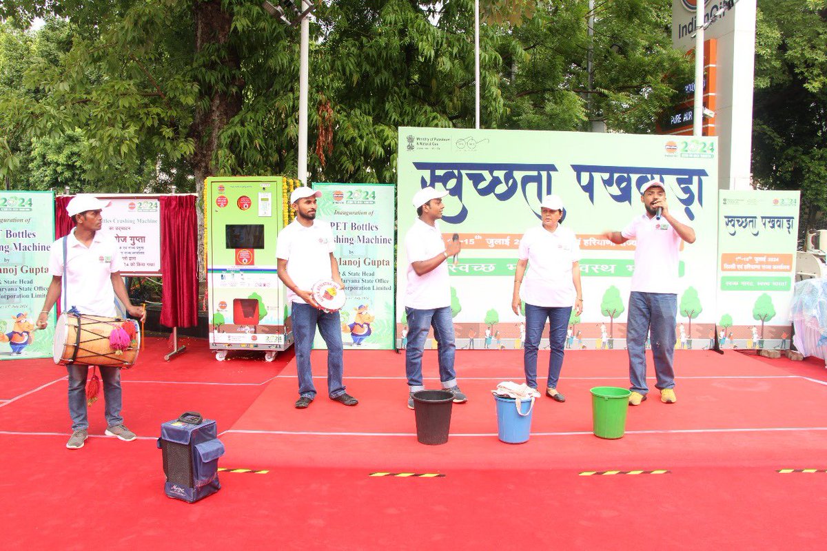 Swacchta Pakhwada celebrations at our COCO Niti Marg! We, along with our customers &amp; CAs, administered the Swachta Pledge &amp; inaugurated the PET Bottle Crushing Machine. Swachta Kits &amp; Saplings were distributed, followed by a thought-provoking Nukkad Natak. #SwachhtaAbhiyan