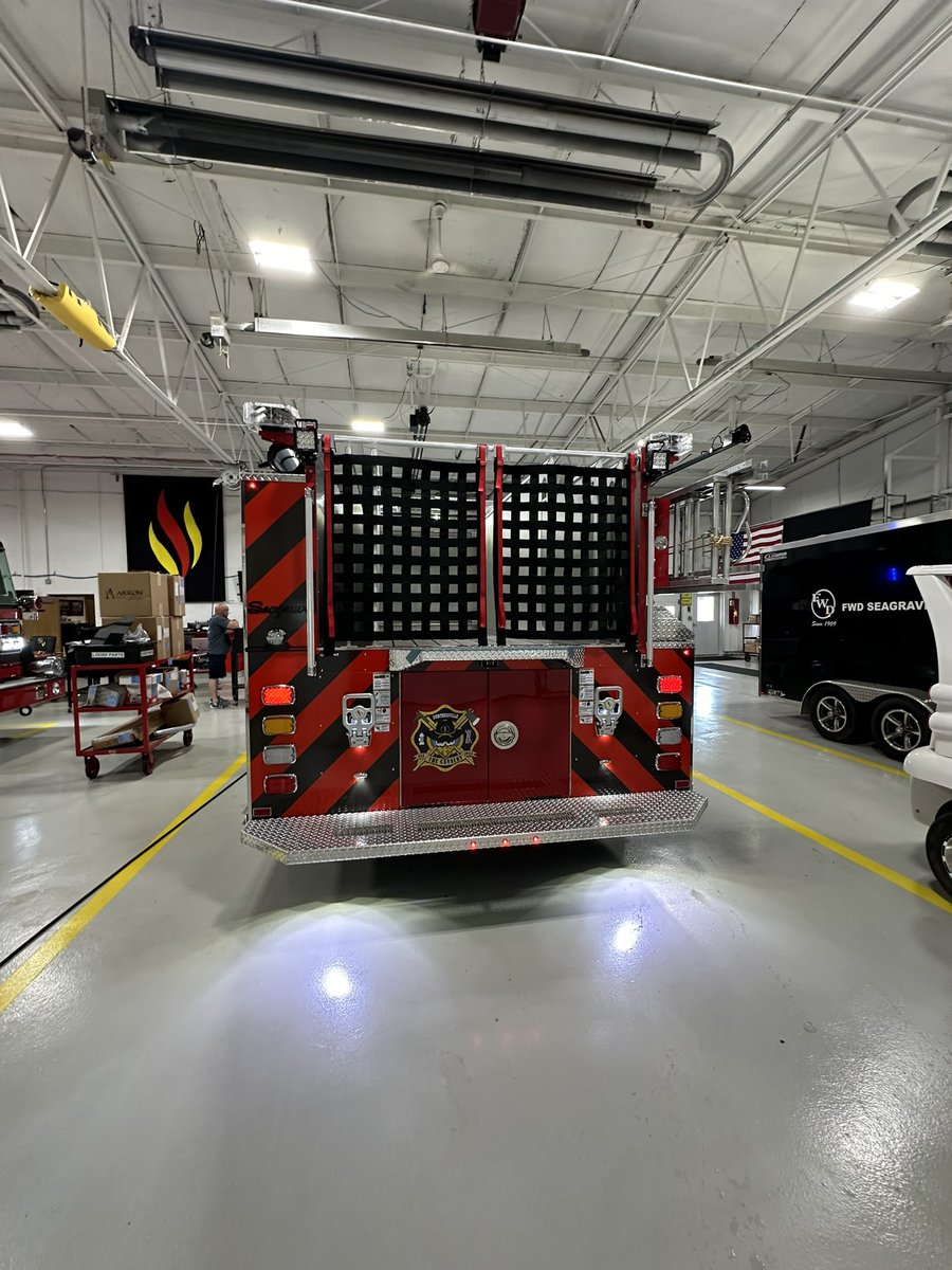 Huntersville Fire (@huntersville_fd) on Twitter photo It’s a good week for HFD!
This week our truck Committee is in Wisconsin at <a href="/FireSeagrave/">Seagrave Fire Apparatus</a> doing a final inspection of our 3 new Marauder pumpers. We have a total of 4 on order. These 3 will arrive first with the 4th following later.
#Seagrave #Triplets #BlackOverRed It’s a good week for HFD!
This week our truck Committee is in Wisconsin at <a href="/FireSeagrave/">Seagrave Fire Apparatus</a> doing a final inspection of our 3 new Marauder pumpers. We have a total of 4 on order. These 3 will arrive first with the 4th following later.
#Seagrave #Triplets #BlackOverRed