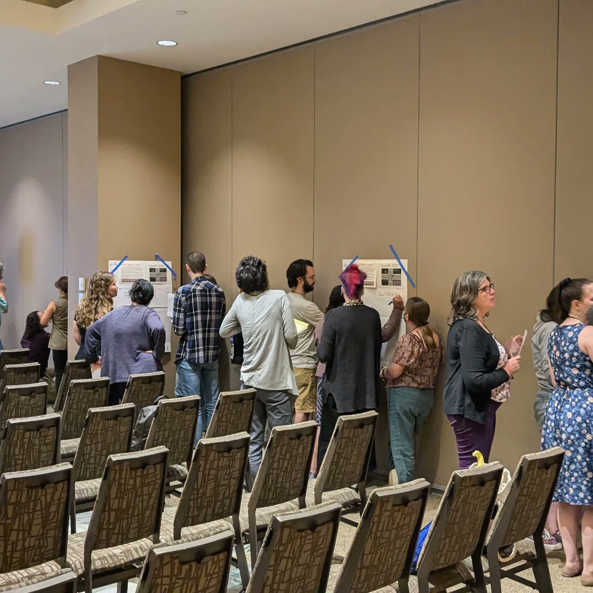 cossettej's tweet image. It was a pretty special opportunity to speak at #AAPTSM23 but even more amazing to meet so many physics teachers that I&apos;ve admired for years and see them go all in on an interactive crime scene session that I definitely didn&apos;t plan enough time for 😅