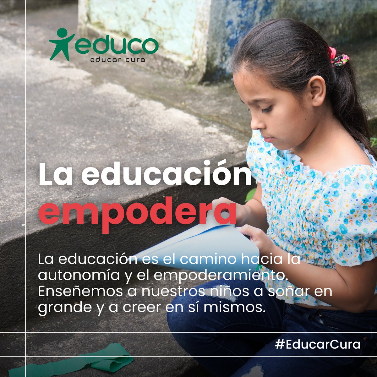 🌍✨ En Educo, empoderamos a la niñez para construir comunidades resilientes y sostenibles. 📚💪 En Nicaragua, trabajamos con comunidades y apoyamos a instituciones para promover el acceso a la educación para todos y todas. #EducarCura