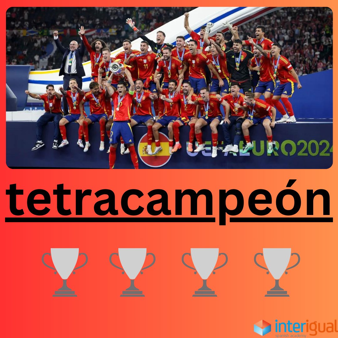 InterIgual's tweet photo. Spanish word of the day
#tetracampeón #tetracampeona #tetracampeones #tetracampeonas https://t.co/LcrlHLgMSk