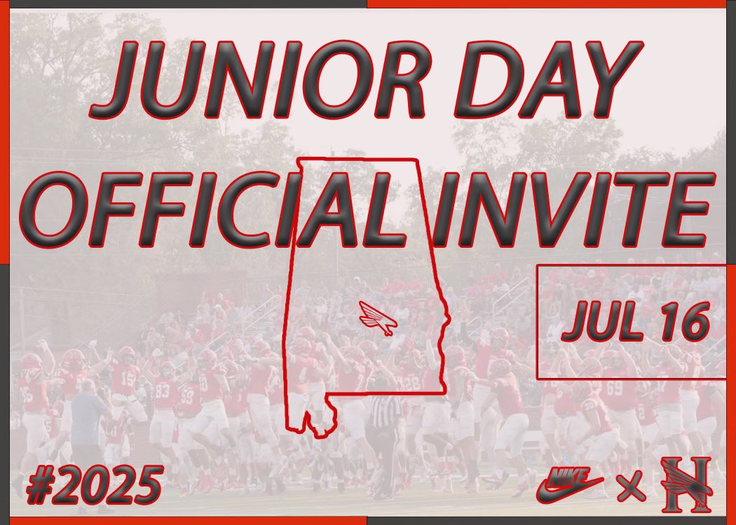 Matt200756's tweet photo. I am pleased to announce that I will be attending Huntingdon’s Junior Day tomorrow. I would like to extend my gratitude to @ChaelPridgen for the invitation.
@MPatterson_11 
@Bucks_Football1 @Coach_Boatright 
@AL6AFootball https://t.co/NFAWWaK87o