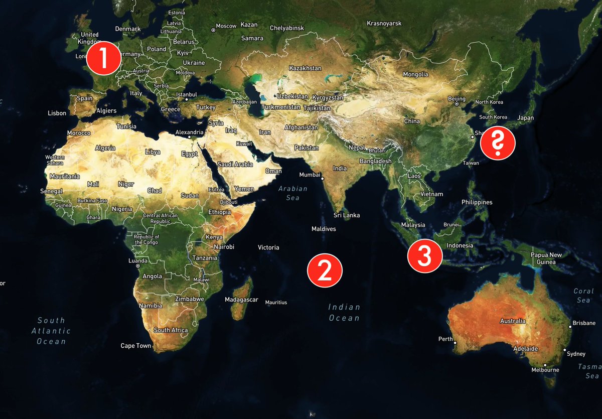 mortenlund89's tweet photo. 🚢Where on the Seven Seas and Ports are Tesla-Ships🚢
🗺️Map & Thread🧵

Follow Tesla-Ships & your Tesla-order here:
patreon. com/mortengrove