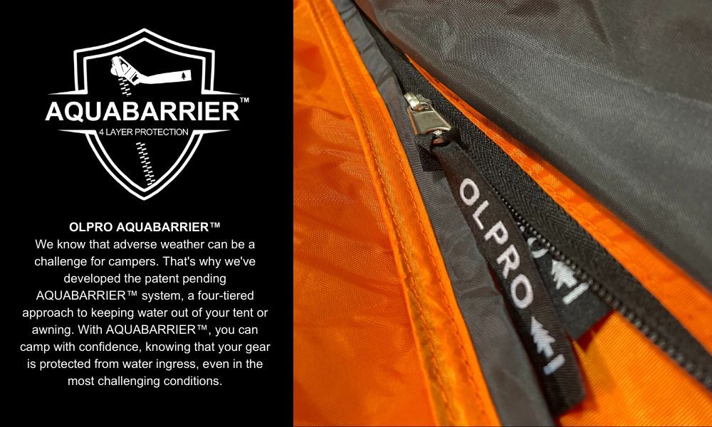 We are thrilled to introduce a new innovation featured across our new 2024 range: the AQUABARRIER™ system! 💧 

To read more about AQUABARRIER™, click here: buff.ly/3LfCVGE 

#innovation #new #camping