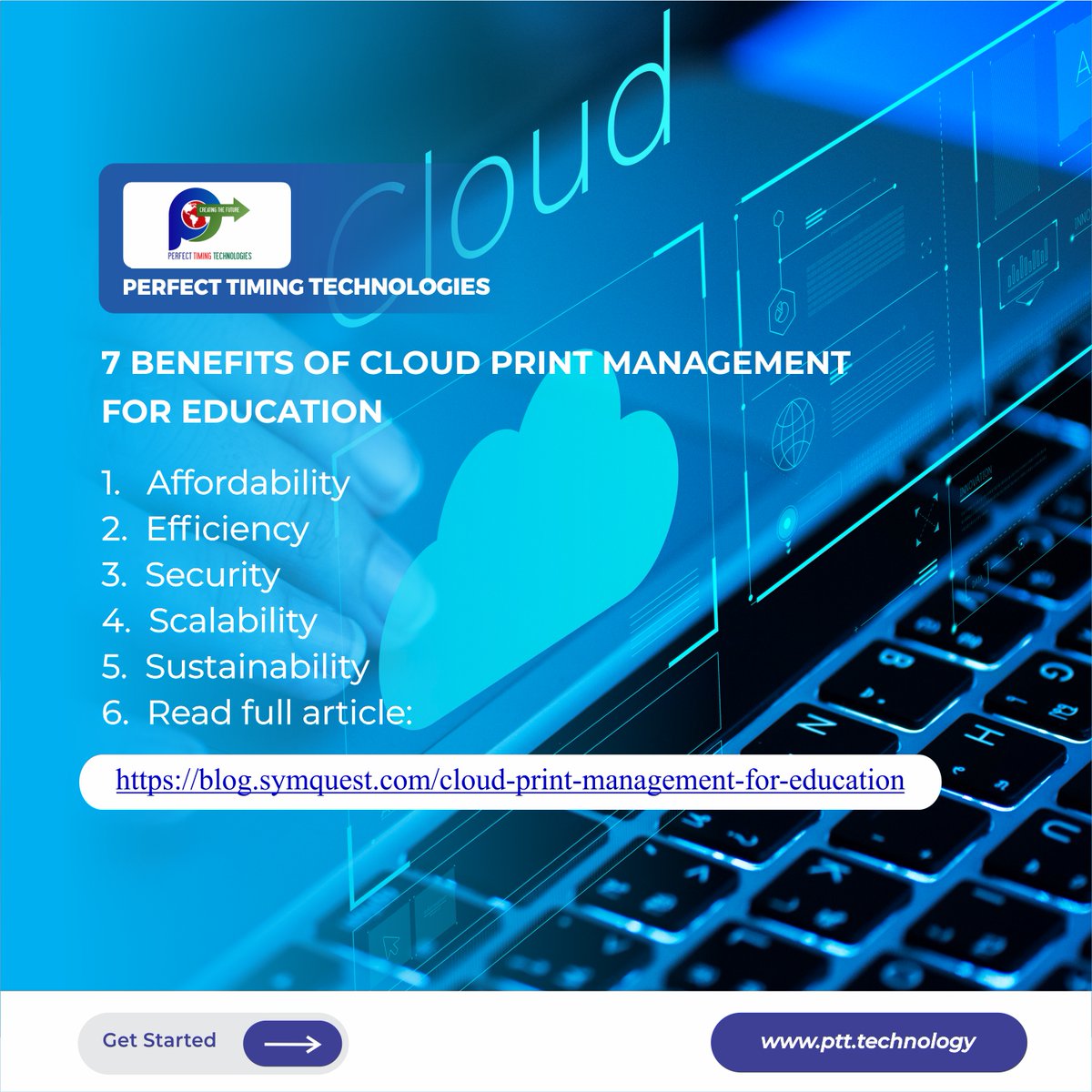 pttglobal's tweet image. 7 Benefits of Cloud Print Management for Education

Read here: blog.symquest.com/cloud-print-ma…

#PerfectTimingHolding #PerfectTimingTechnologies #CloudPrintManagement #EducationTechnology #EdTech #PrintManagement #CloudTechnology #SchoolIT #DigitalLearning #PaperlessSchool