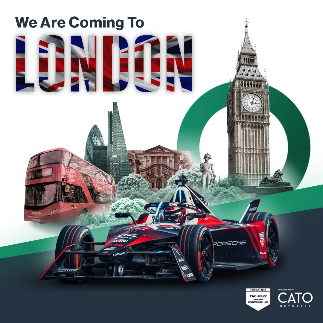 Shlomo Kramer (@sl202302) on Twitter photo It’s the season 10 finale in London! Cato’s London PoPs will support the #TAGHeuerPorsche Formula E Team’s driving, just like we did throughout the entire season.
Learn how <a href="/CatoNetworks/">Cato Networks</a> supports the team during races 👉 okt.to/slMOVZ
#SASE #ITdriver It’s the season 10 finale in London! Cato’s London PoPs will support the #TAGHeuerPorsche Formula E Team’s driving, just like we did throughout the entire season.
Learn how <a href="/CatoNetworks/">Cato Networks</a> supports the team during races 👉 okt.to/slMOVZ
#SASE #ITdriver