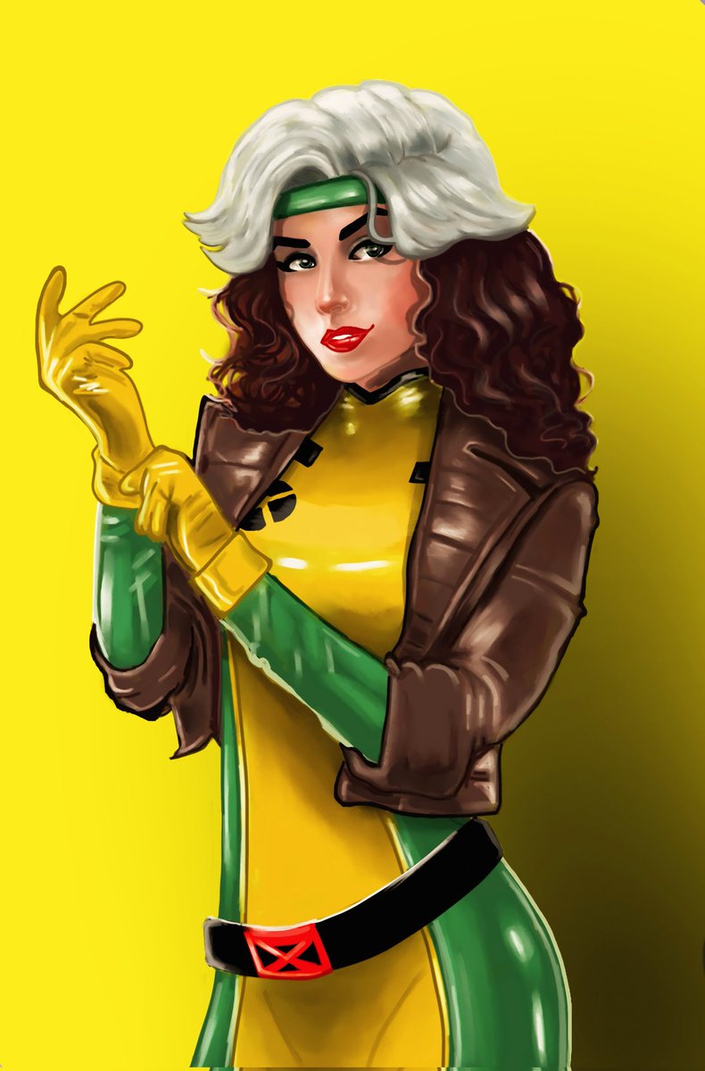cjdART2's tweet photo. Rogue from #xmen #fanart #XMen97 #xspoilers https://t.co/e3VvlitnzX