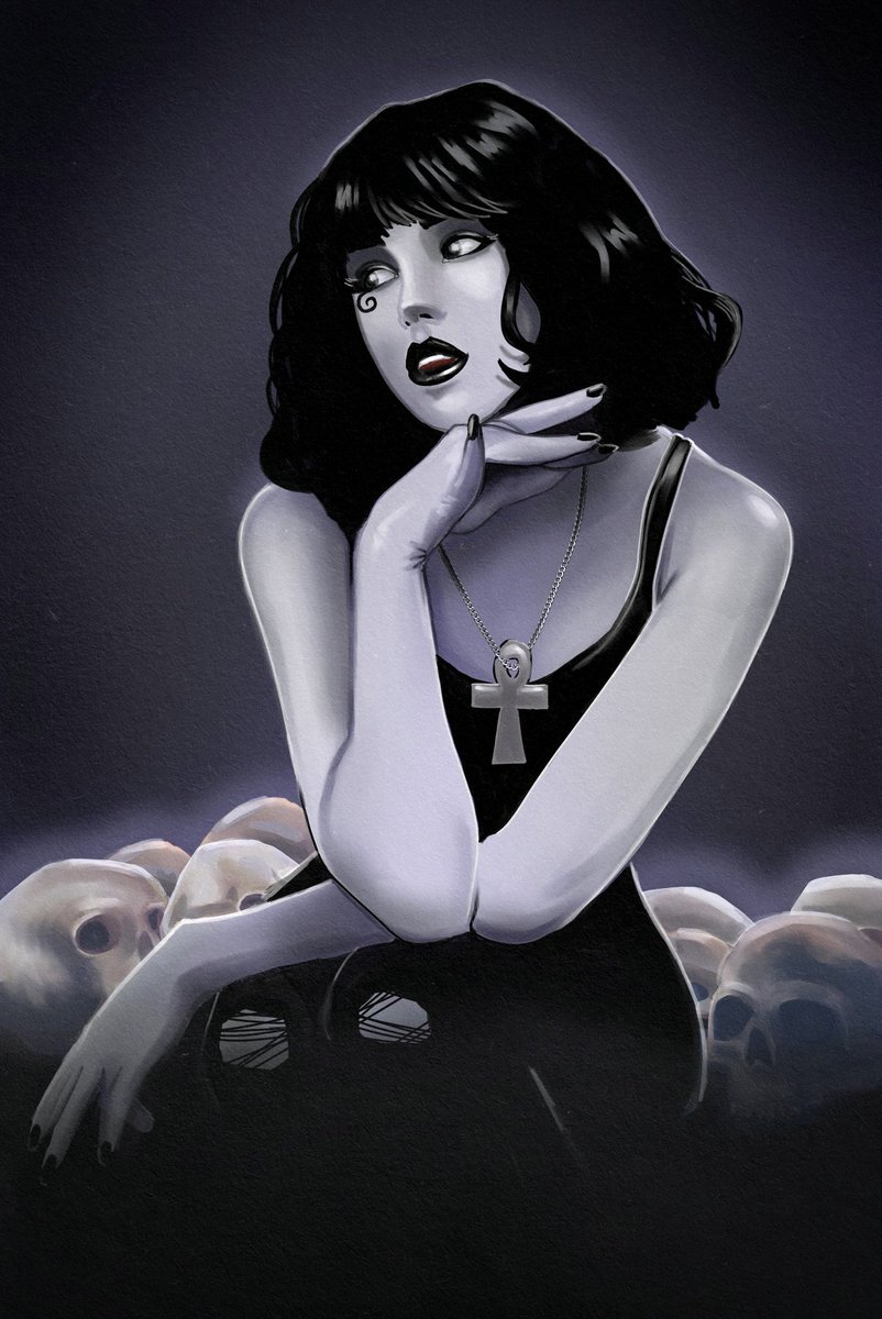 cjdART2's tweet photo. Death of the Endless #fanart #TheSandman https://t.co/0jWNUHH8rX