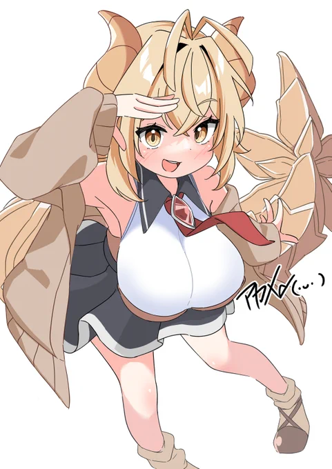 おはようございますこちらはSkebで描いたりぶらさんちの子です、人んちの子を描くのはマジでめちゃくちゃ楽しいリクエストありがとうございました～～ 