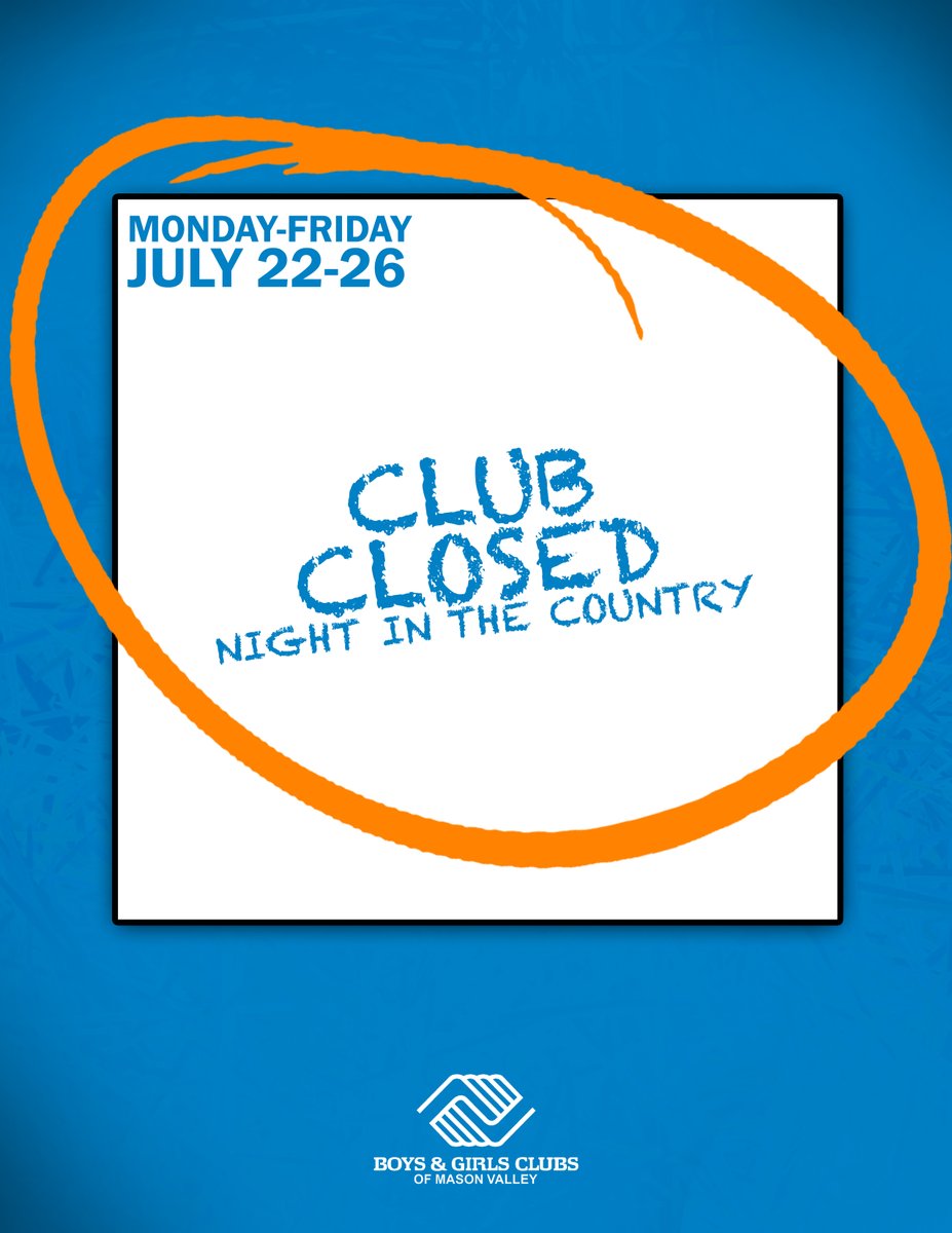 🚨 CLOSURE REMINDER 🚨

All of our facilities, clubhouses, etc. will be closed next week!