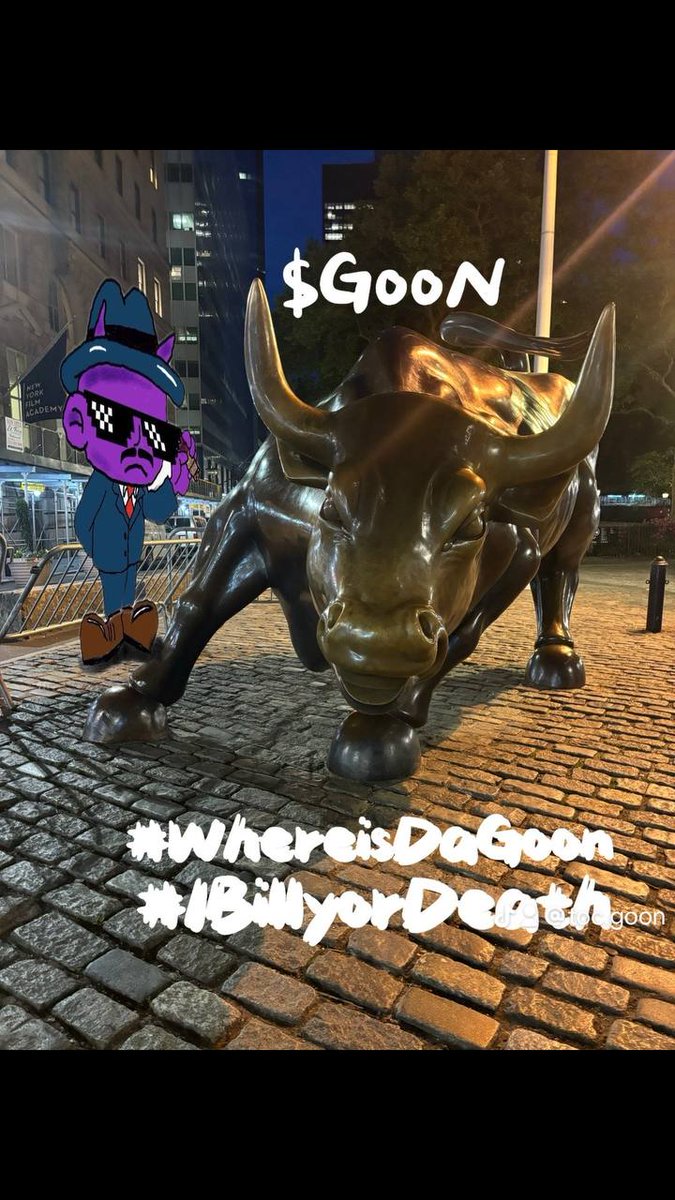 SnoopDizzle456's tweet photo. @MaheshAndiappan @firehustle_net Ya already know.... 

 $Goon's are very bullish, and we like to show out...

#GoonSquad 
#GetInWherYaFitIn
#GoonCity
#FireHustle
#wallstreetbaby 
#wallst
#DaBull
#BTC 
#Polygon 
#WhereisDaGoon

#1BillyorDeath https://t.co/SGa6yM7SZd
