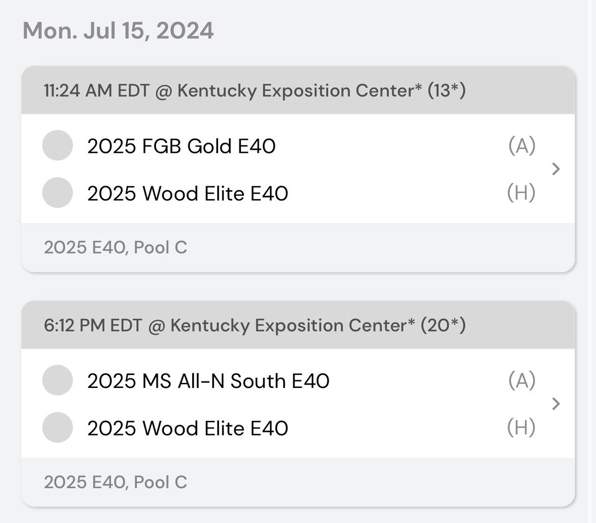 Come out and watch my team and I play tonight! 
⏱️6:12pm
🏀Court 20
<a href="/WoodEliteSkillz/">Quinton Wood</a> <a href="/TFNsRun4Roses/">TFN's Run 4 Roses</a>