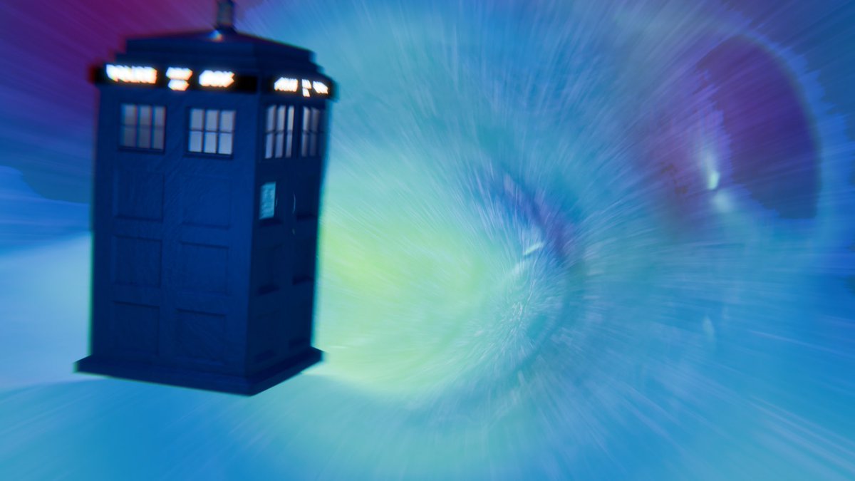 DavidHodson8's tweet photo. This week for blender52 the theme was vortex. So here is the TARDIS flying through the time vortex #Blender52 #blenderrender #drwho #tardis #vortex https://t.co/I95ujmLGxU