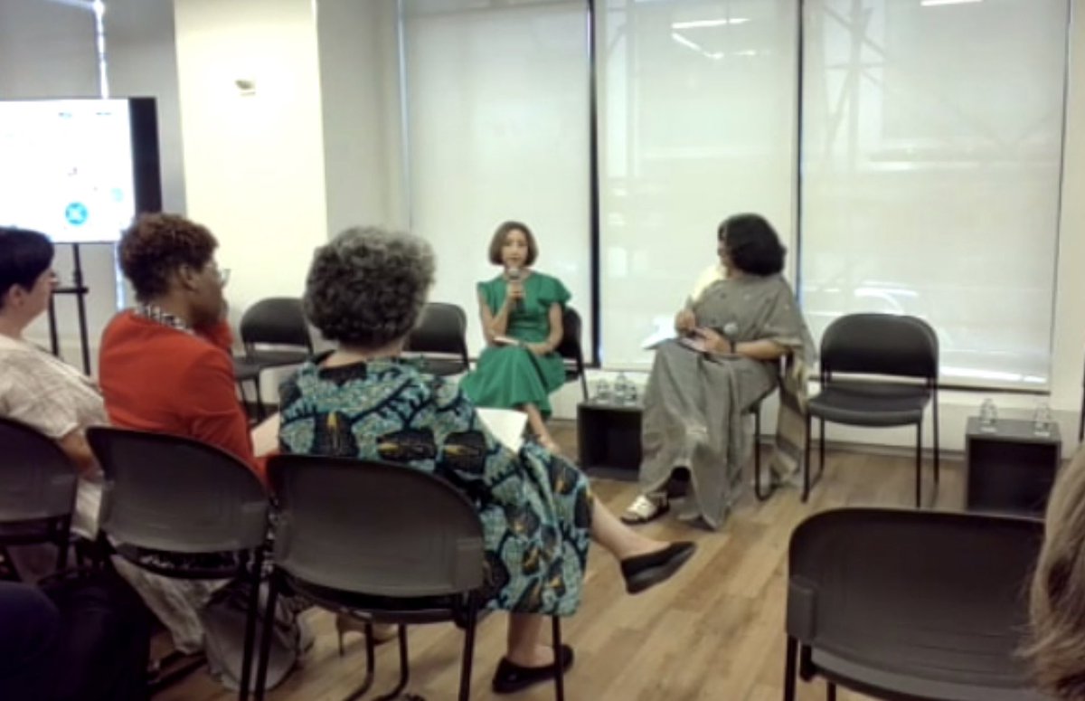 WGEASecre's tweet photo. The INTOSAI side event at the #HLPF2024 begins with a fireside chat on ISAM audit framework. Aranzazu Montero from UNDESA acknowledges SAIs’ role in assessing governments’ performance in implementing the #SDGs and supporting the follow-up and review process of the #2030Agenda https://t.co/9fayb9gFF9