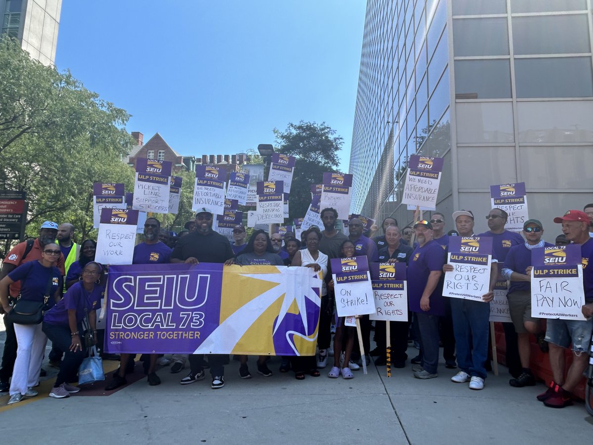 .<a href="/SEIULocal73/">SEIU Local 73</a> members deserve better!

125 workers at UChicago Medicine have been in contract negotiations for more than six months. Workers’ wages and benefits have not kept pace with inflation. The union has filed multiple unfair labor practice charges against UCMC.