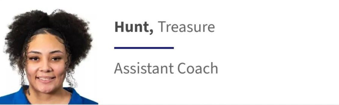 Did you guy’s know that Treasure Hunt is now one of the Assistant Coaches at Tennessee State 🔥🔥
FBC UNITED ⭐️

Spent two years at each of these schools ⬇️

KENTUCKY WBB 
ARIZONA STATE WBB 

#NCAAWBB | #treasurehunt | <a href="/treasurehunt34/">Treasure Hunt</a>