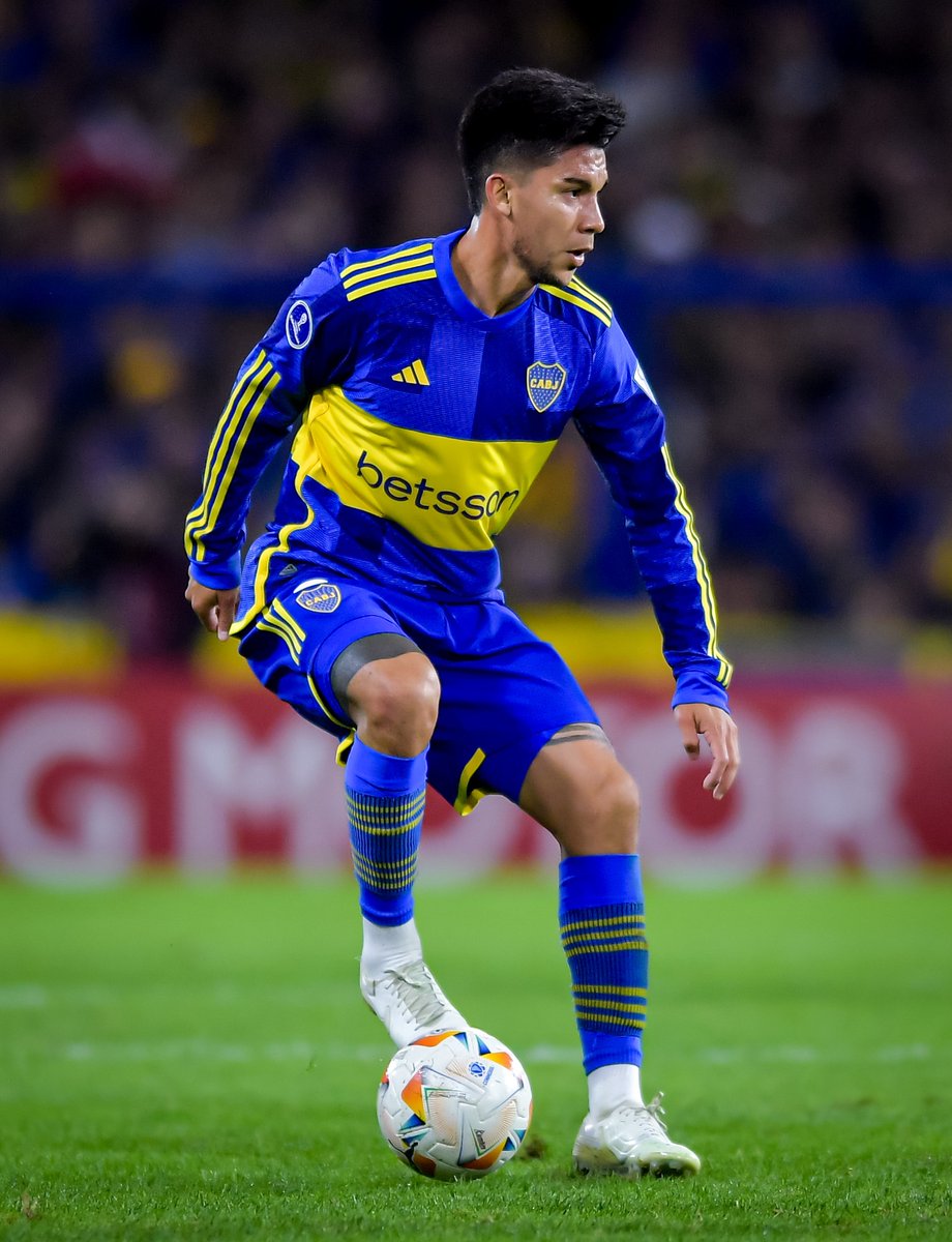 Pol Fernández, jugador de Boca Juniors.