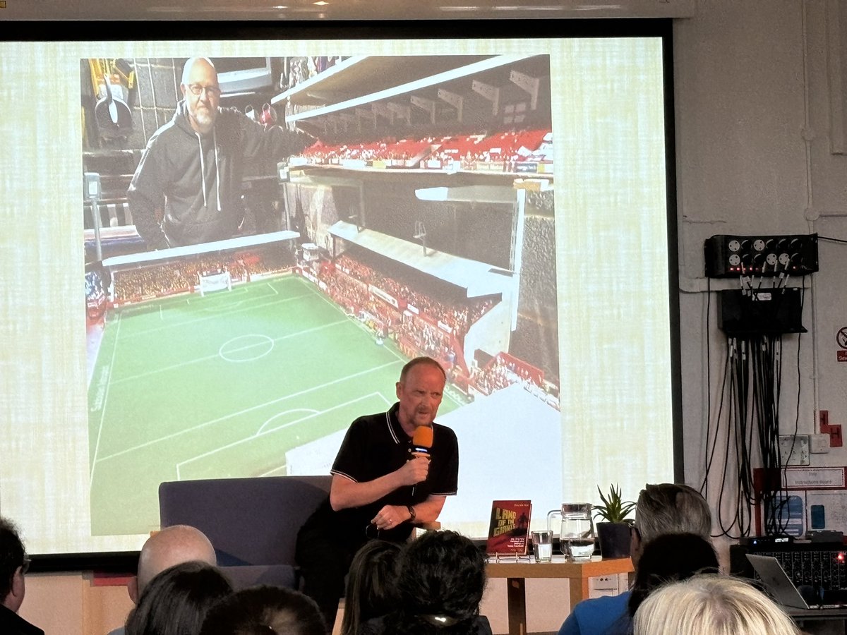 A book launch close to our hearts! Welcoming back Mr Air for a special evening.