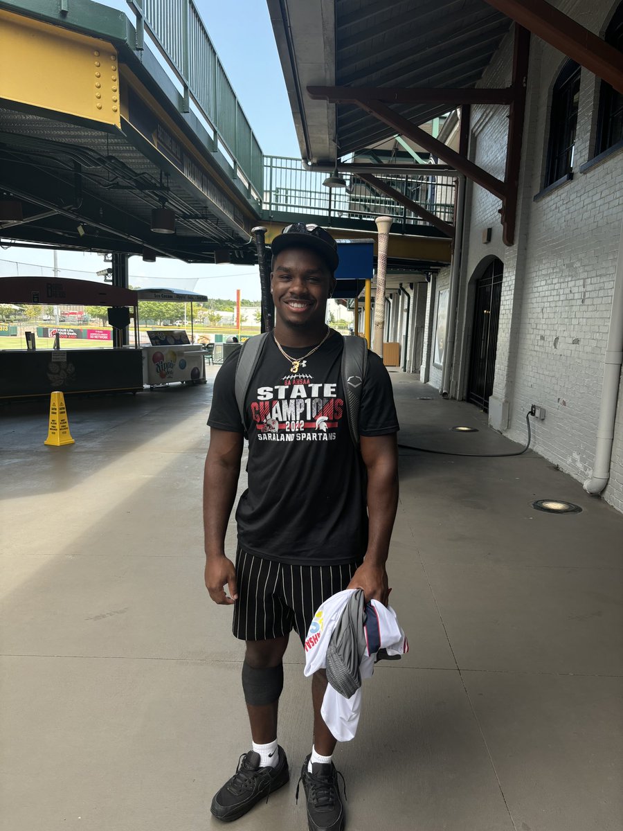 Santae McWilliams Jr. (@santae_jr) on Twitter photo Excited to Play in tonightโs AHSAA North-South All Star Gameโผ๏ธโพ๏ธ <a href="/Brett_Boutwell/">Brett Boutwell</a> <a href="/SaralandB/">Saraland Baseball</a> <a href="/AdamHeis6/">Adam Heisler</a> <a href="/AHSAA_Sports/">AHSAA Sports</a> <a href="/PrepBaseballAL/">Prep Baseball Alabama</a> Excited to Play in tonightโs AHSAA North-South All Star Gameโผ๏ธโพ๏ธ <a href="/Brett_Boutwell/">Brett Boutwell</a> <a href="/SaralandB/">Saraland Baseball</a> <a href="/AdamHeis6/">Adam Heisler</a> <a href="/AHSAA_Sports/">AHSAA Sports</a> <a href="/PrepBaseballAL/">Prep Baseball Alabama</a>
