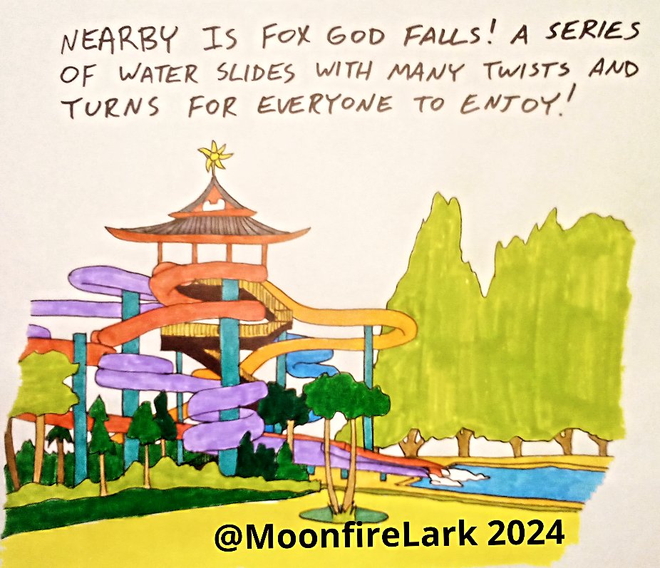 MoonfireLark's tweet photo. The big reveal is here! Welcome to Fox God Bay! Found within Fox Island! There's a beach by the lake, lots of slides and a section for little kids & pets called Kit's Bay!
Don't forget to try out the BLACK BABYMETAL flames too!
#FoxIsland #FoxBay #KitsBay https://t.co/SWdUgRmF6E