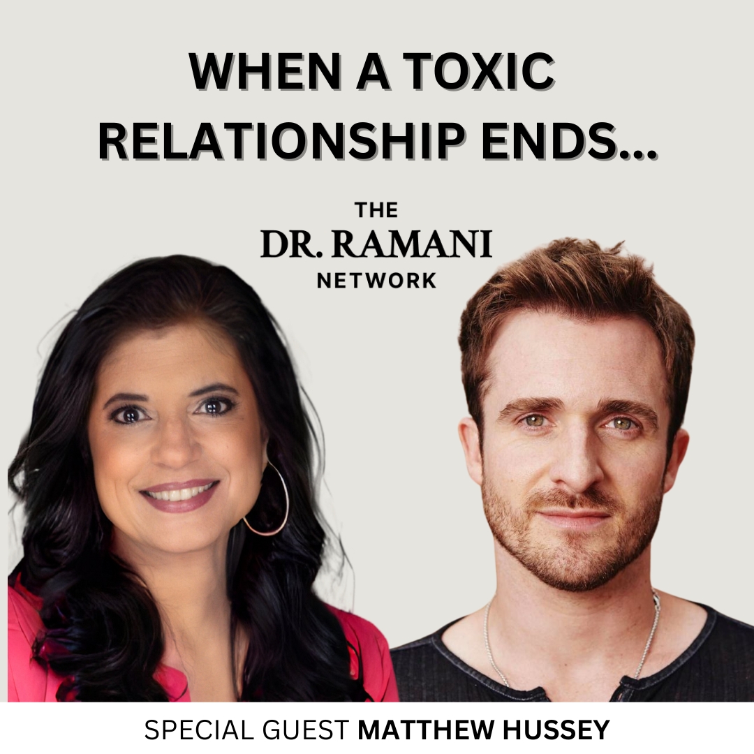 DoctorRamani's tweet image. Moving forward after a toxic relationship is often very difficult. Popular relationship coach @matthewhussey  and I will be sharing key tools and advice on The Dr. Ramani Network! We will be taking your questions live this Wednesday at 10am PT! Link in bio