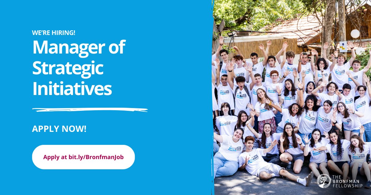Bronfman Fellowship tweet media