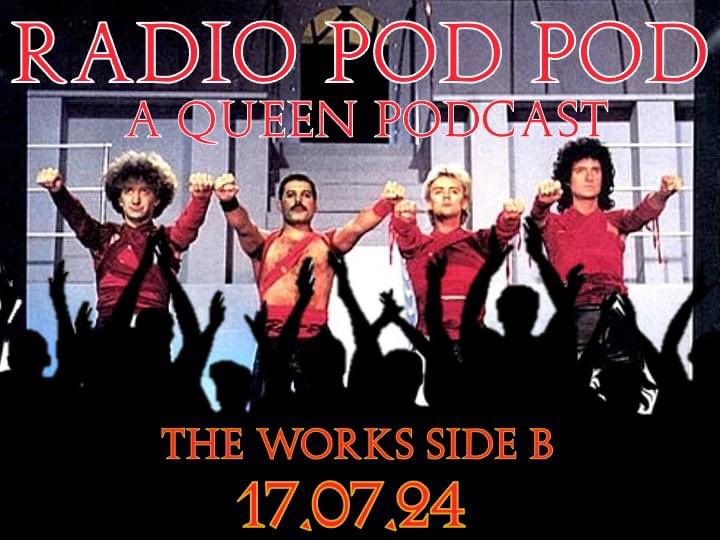 radiopodpod's tweet photo. New episode coming at 1 minute past midnight on Wednesday (so basically Tuesday night).

@roheinous, @JournoPaulB and Producer @indysolo98 whang on about The Works Side B for the best part of a couple of hours.

Drop the hammer and #PlayQueenLoud! https://t.co/YDt6IxiYob