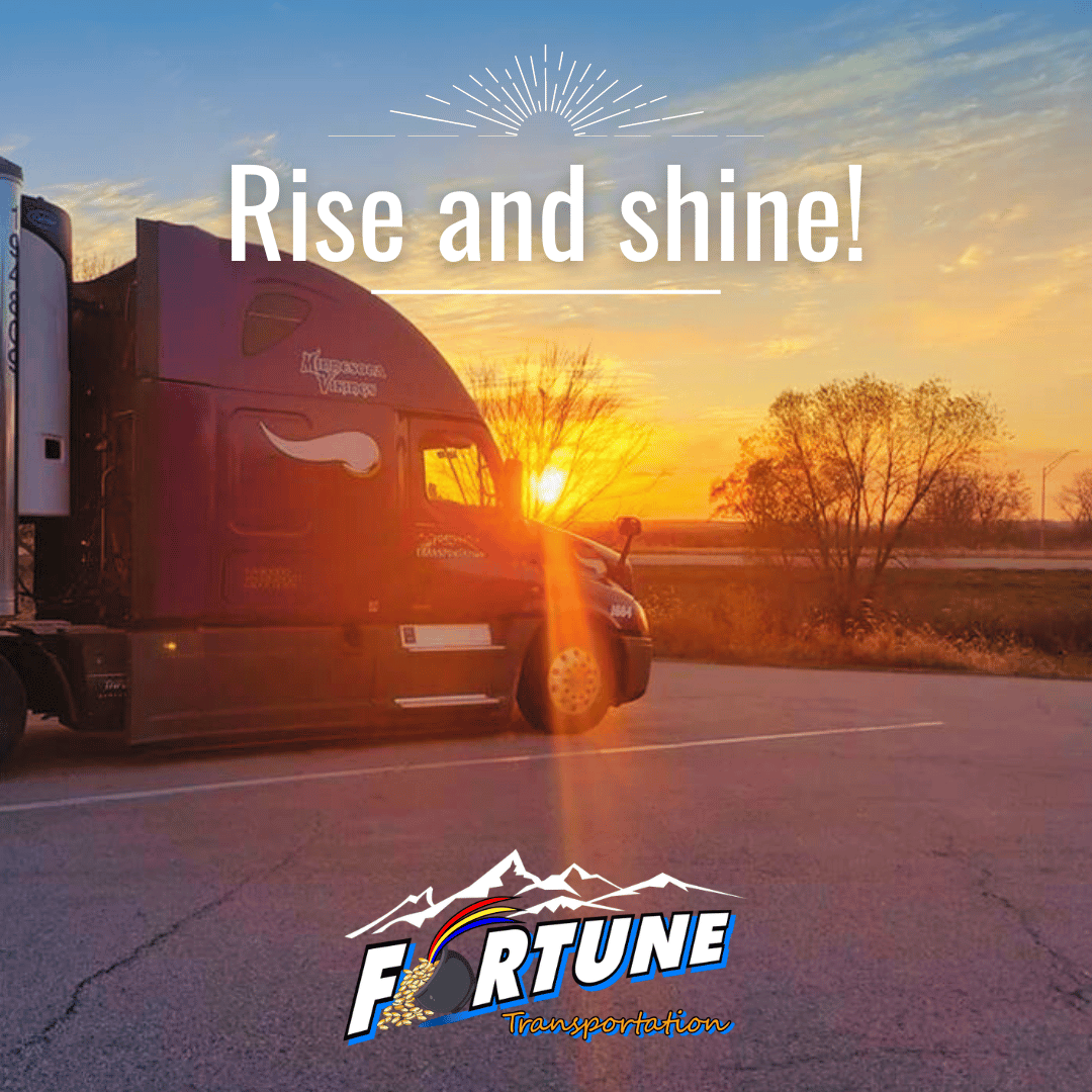 FortuneTrans's tweet photo. Remember, every sunrise you see is a new opportunity to conquer the day. #MotivationMonday https://t.co/KlA5qosWgW