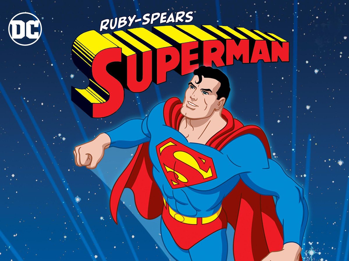 HolyBatCast's tweet image. [NEW EPISODE] On Holy BatCast #447, Andy is joined by @ScottHopkins76 and @mlyonsfl to discuss an often-forgotten animated version of the Man of Steel from 1988, Ruby-Spears #Superman! It’s in your feeds now! 

bit.ly/469OEA7