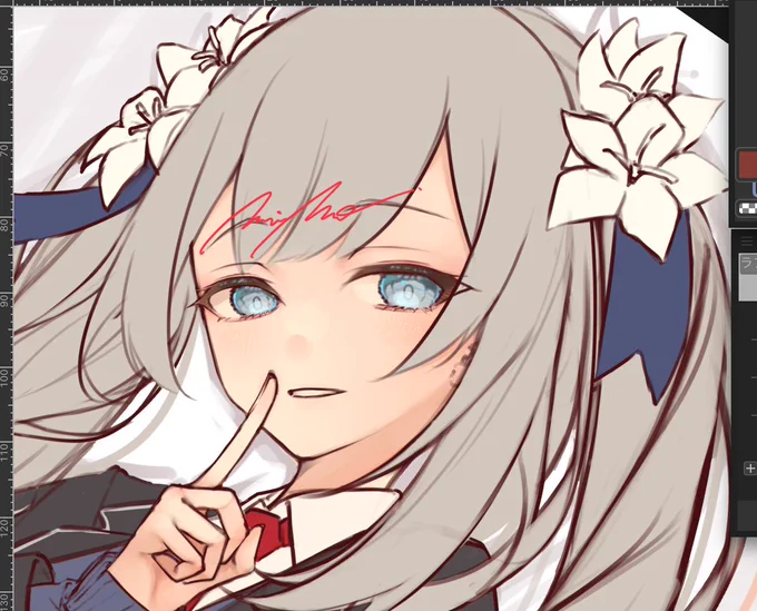 久しぶりにこっちで進捗上げちゃお 完成出すのはちょっと後になりそう