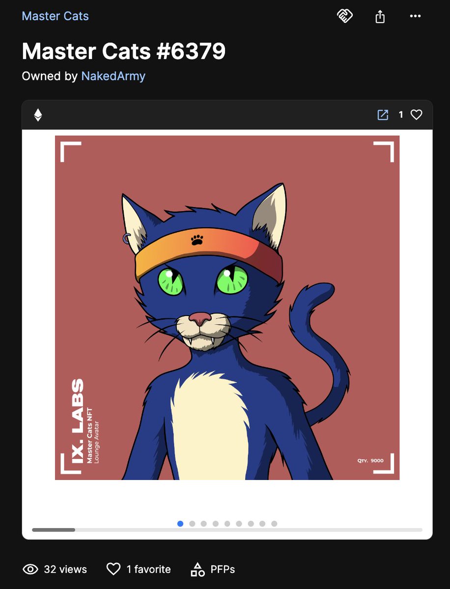 🚨 TODAY'S EXCLUSIVE NAKED ARMY GIVEAWAY 🚨 

Here in the Naked Army, we always support projects close to our own community. 

<a href="/MasterCatsNFT/">Master Cats</a> is an excellent community close to our very own <a href="/toocoolfornft/">Filthy</a> <3 

Naked Army swept 2 Cats to onboard our holders!

Instructions in 🧵👇