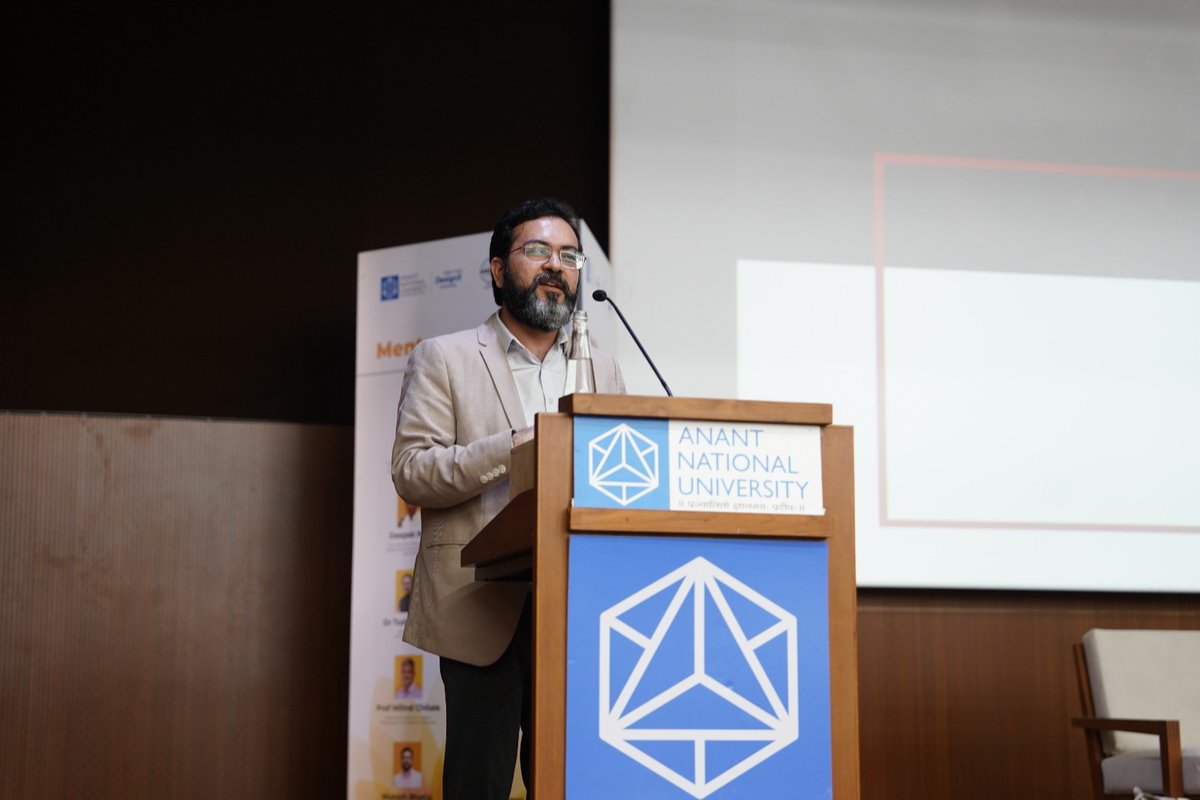 iaimpactlabs's tweet photo. We are thrilled to announce the successful launch of the Swaastha Healthcare Accelerator Programme in collaboration with Anant National University in presence of Shri Varun Barnawal, IAS, Collector of Banaskantha to support and nurture startups within the healthcare sector. https://t.co/cTTGraSAFL