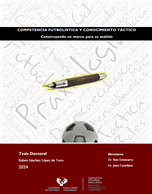 Rubenfutebol's tweet photo. Si buscas libro 📗sobre las entrañas del fútbol y su entrenamiento...⚽

Ya está publicada mi tesis doctoral en abierto🔓, gratis🆓y para tod@s! 👌

💥Competencia Futbolística y Conocimiento Táctico. Construyendo un marco para su análisis.

🔗Descarga:
https://t.co/1ymogrKU90 https://t.co/qSqqQevt5v