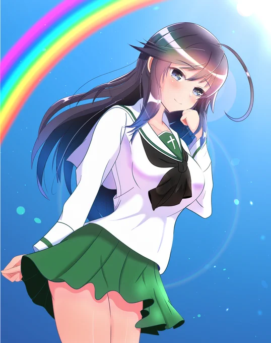7/16は 7(なな)1(い)6(ろ)で #虹の日 だそうです。そろそろ梅雨も明けて綺麗な虹が見れそうですね(*'ω`*) 
