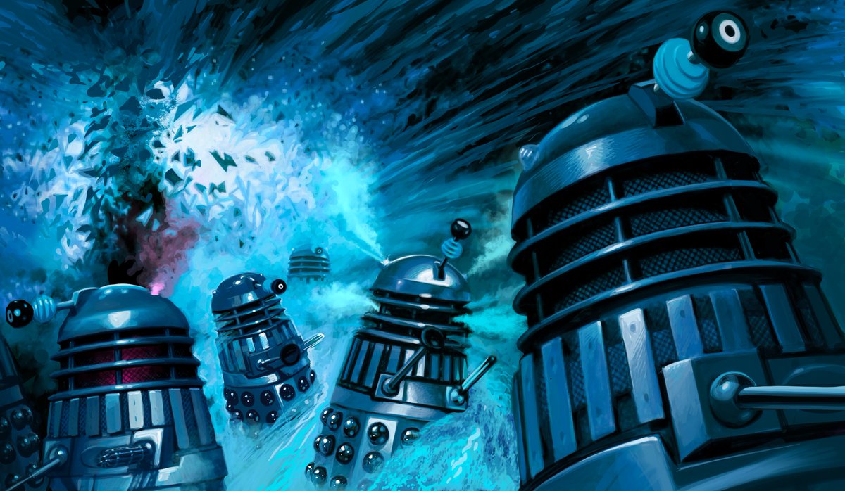 Harnois751's tweet photo. Planet of the Daleks (1973) #DrWho #ClassicWho #Pertwee #Daleks #Icecano https://t.co/9i06m8BQ8Y