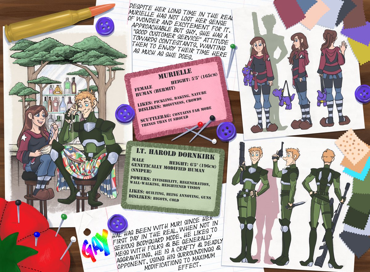 AatRMain's tweet image. [REPOST]
A new judge has been revealed! Introducing one of the main tournament judges, it is our darling veteran @MurielleLibrary

#AATR #AATR6