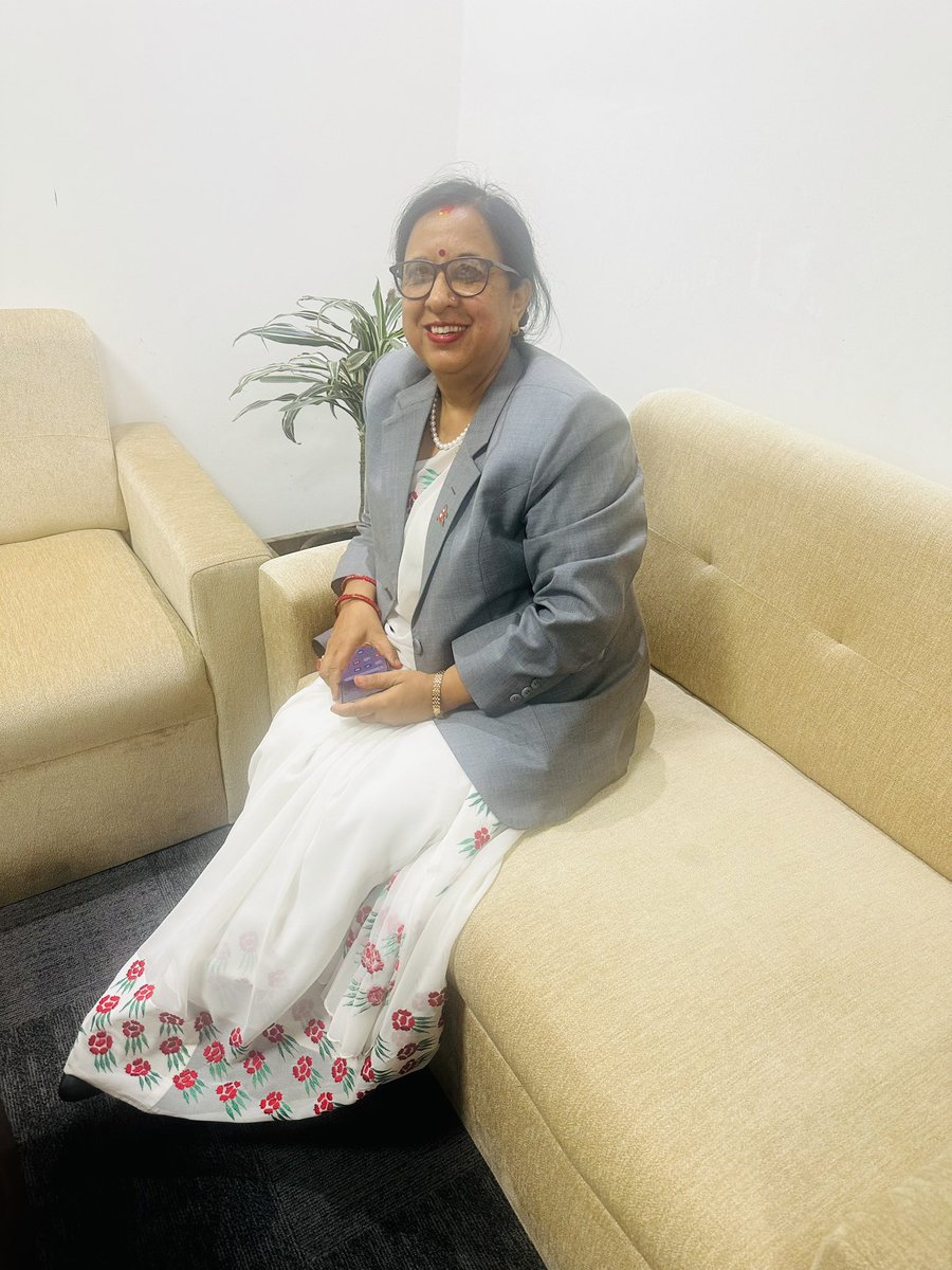 khpushkar's tweet photo. Heartfelt congratulations to Ms Lila Devi Gadtaula on being appointed as the Acting Chief Secretary of the Government of Nepal. This appointment marks a historic landmark, as she becomes the first woman to hold the highest civil service position in our nation's history. We extend our best wishes for a successful tenure. May your leadership bring profound success and advancement to the public service of Nepal.@PM_nepal_ @kpsharmaoli @hello_sarkar