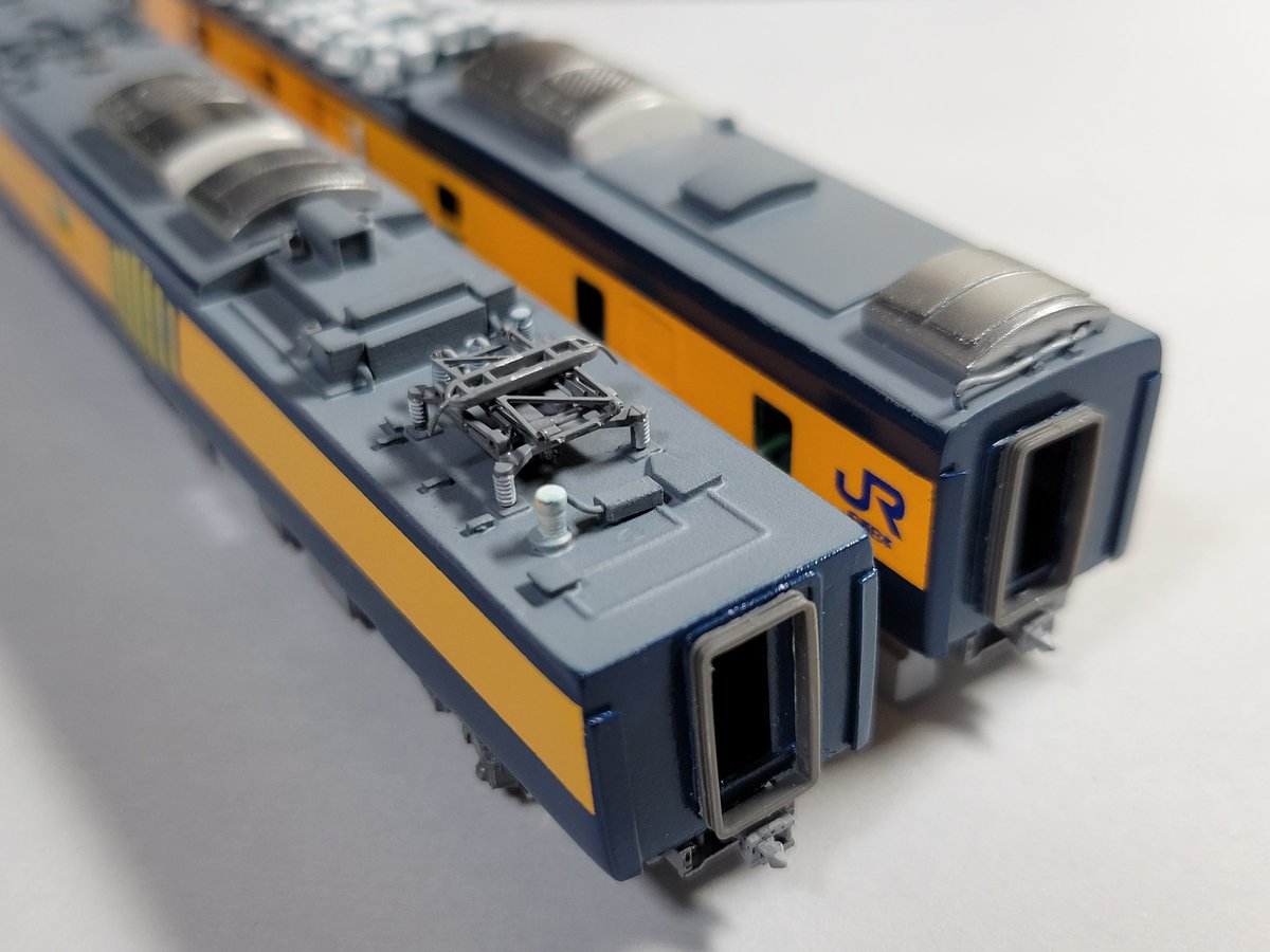 DEC741形気動車 完成！ 模型工房パーミル製の3D+紙製キットを組み立て