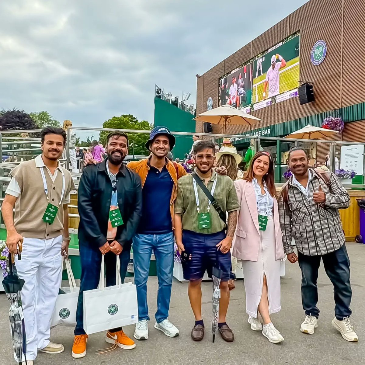 SlicedBreadIn's tweet image. Another fantastic year of working with @Wimbledon comes to an end! 

It&apos;s always a pleasure working with them and our creator partners, to bring the Championships closer to the fans here in India 🎾🍓

#Wimbledon