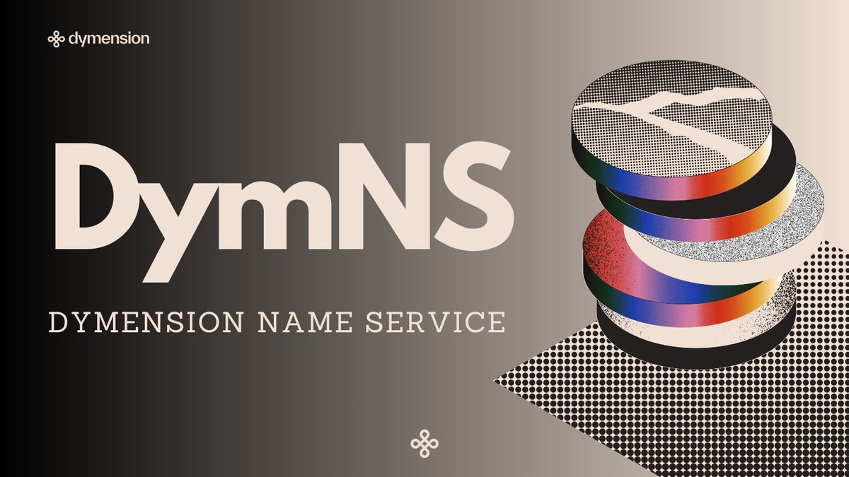 dymension's tweet photo. Dymension’s Integrated Name Service is coming soon to revolutionize Crypto UX.

Learn more 🧵 👇 https://t.co/PjRerXtvl0